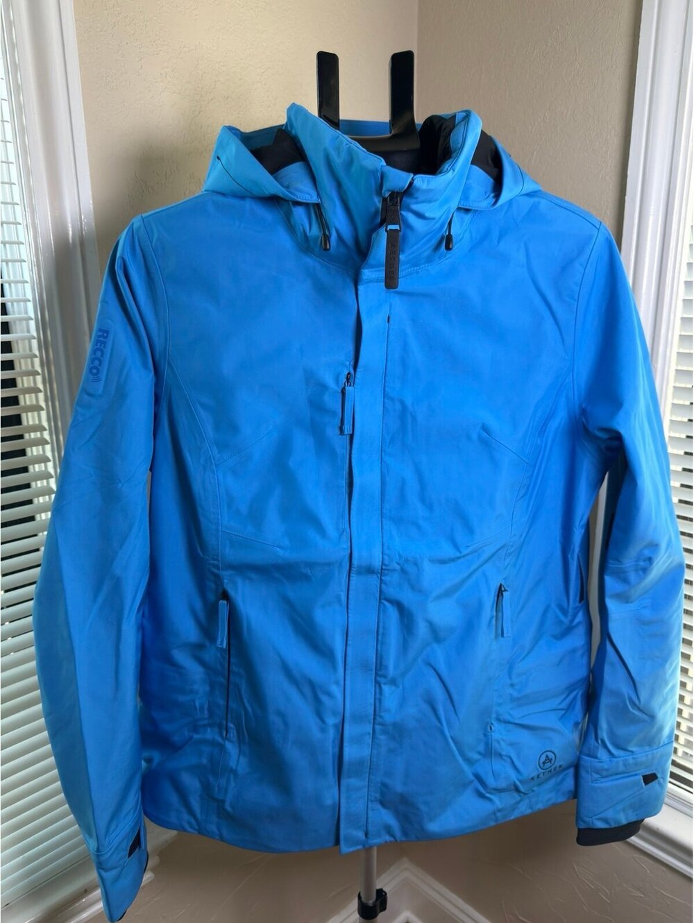 NWT AETHER Elevation Jacket Womens Size 4 Glacier Blue Waterproof‎ RECCO Ski